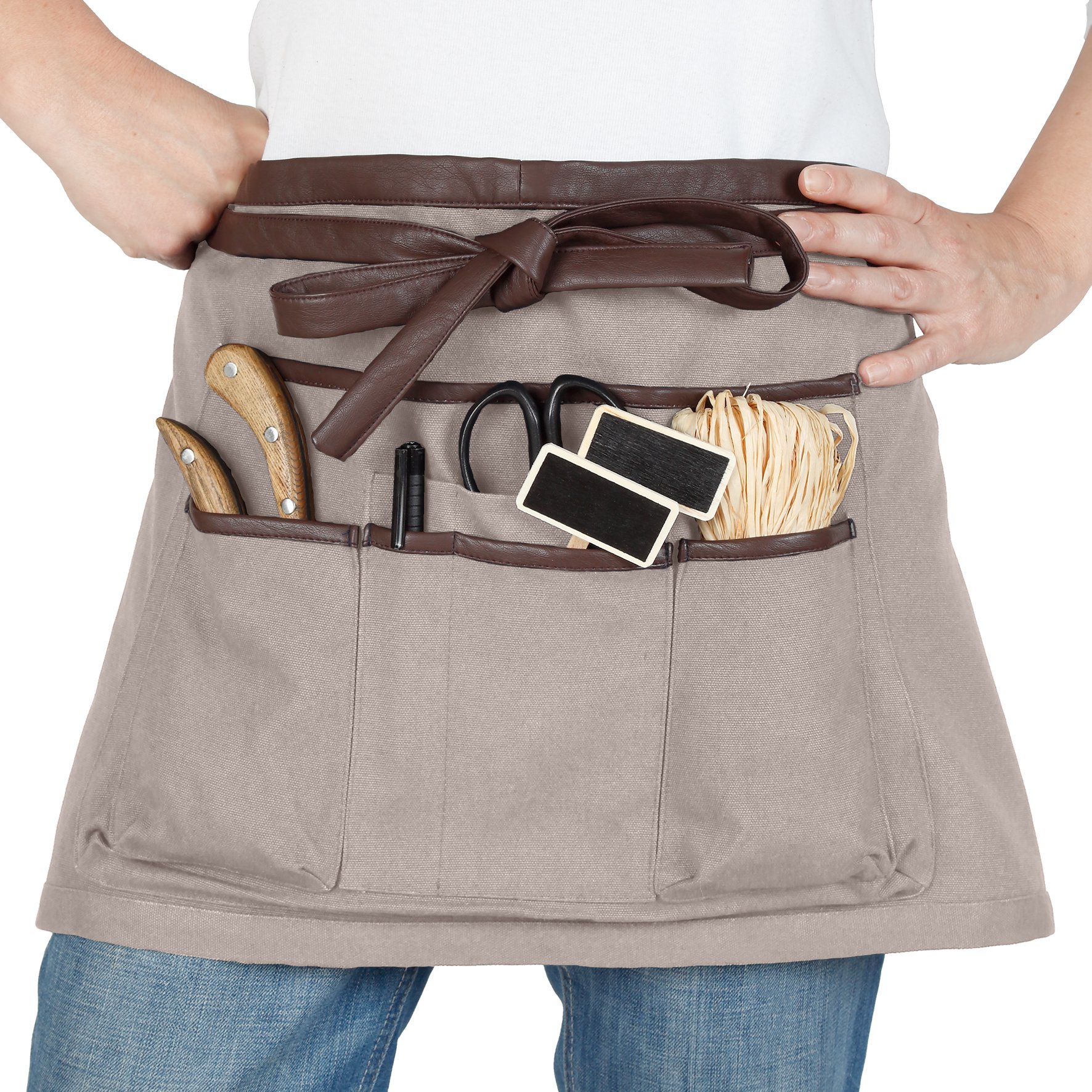 La cordeline Garden Apron Beige 2 x 64 x 34 cm TJC1BCSM