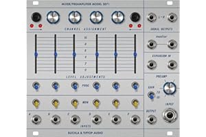 Tiptop Audio Buchla 207t Mixer and Preamplifier Eurorack Module