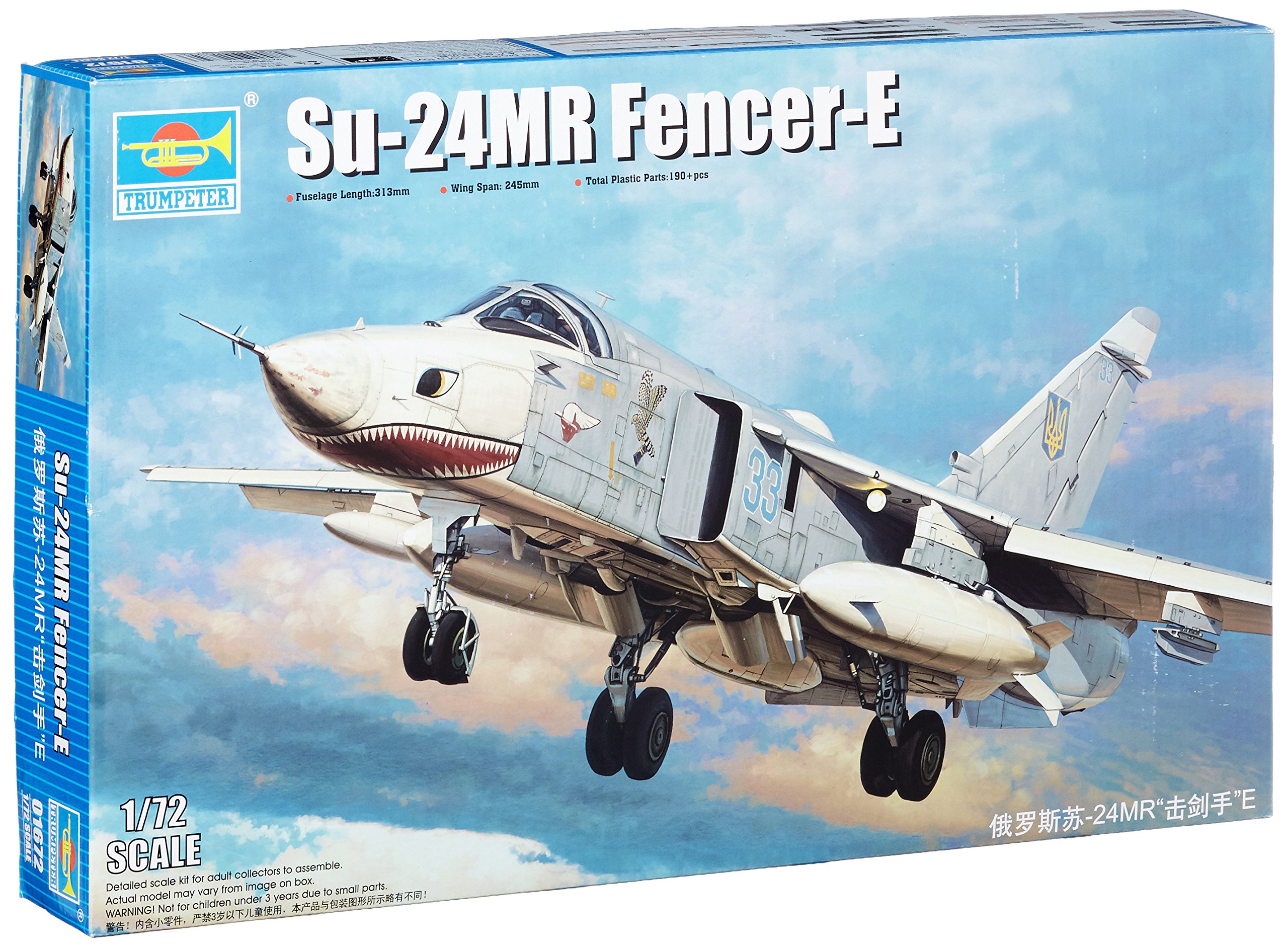 Trumpeter 1:72 - Sukhoi Su-24MR Fencer-E
