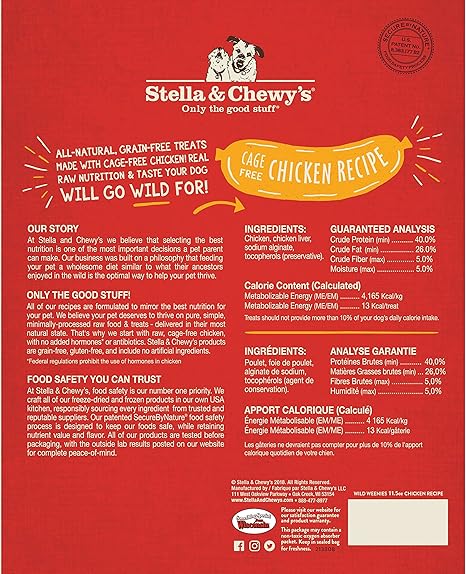 stella and chewy's wild weenies