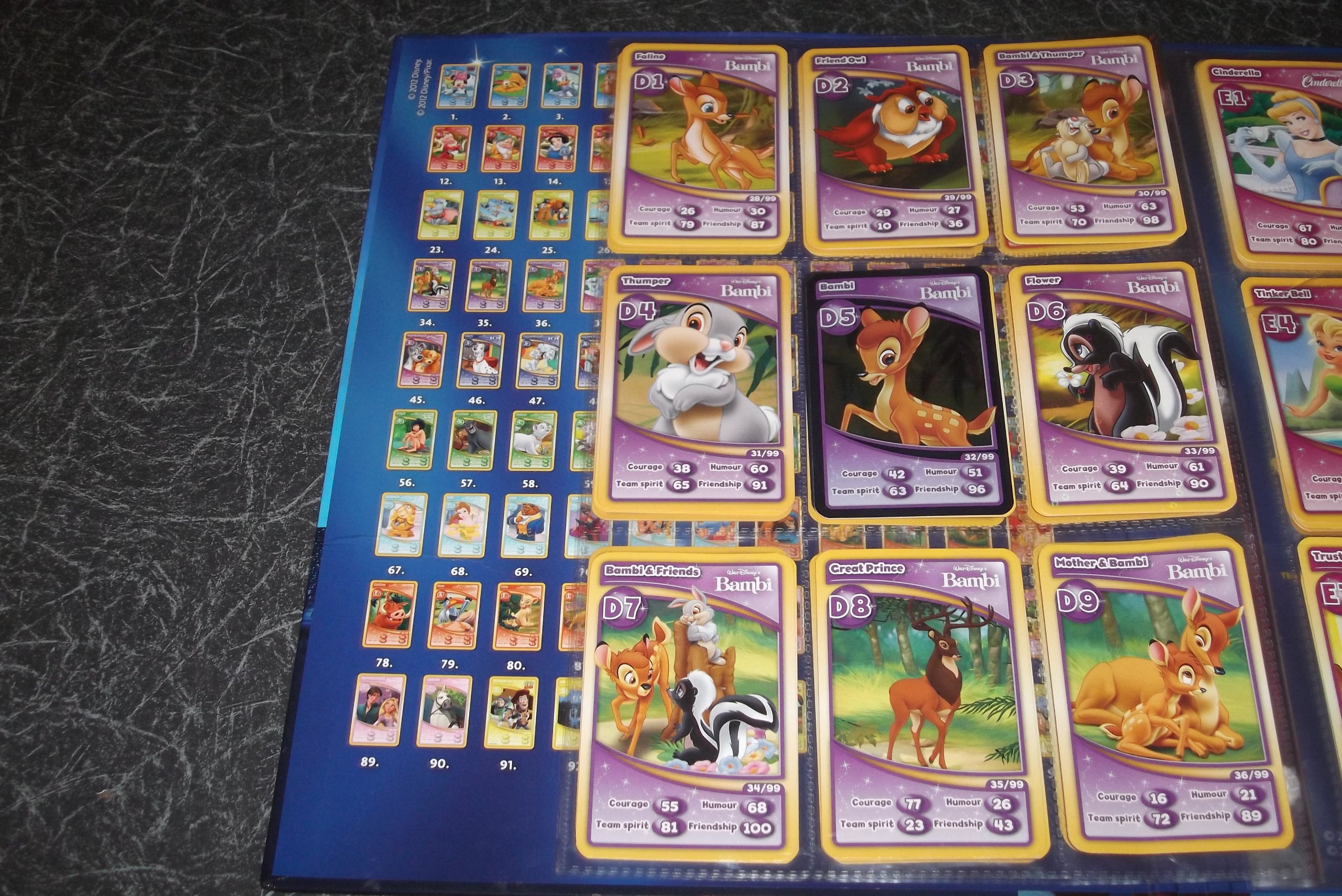 DISNEY FULL SET OF MORRISONS DISNEYLAND PARIS 20TH ANNIVERSARY