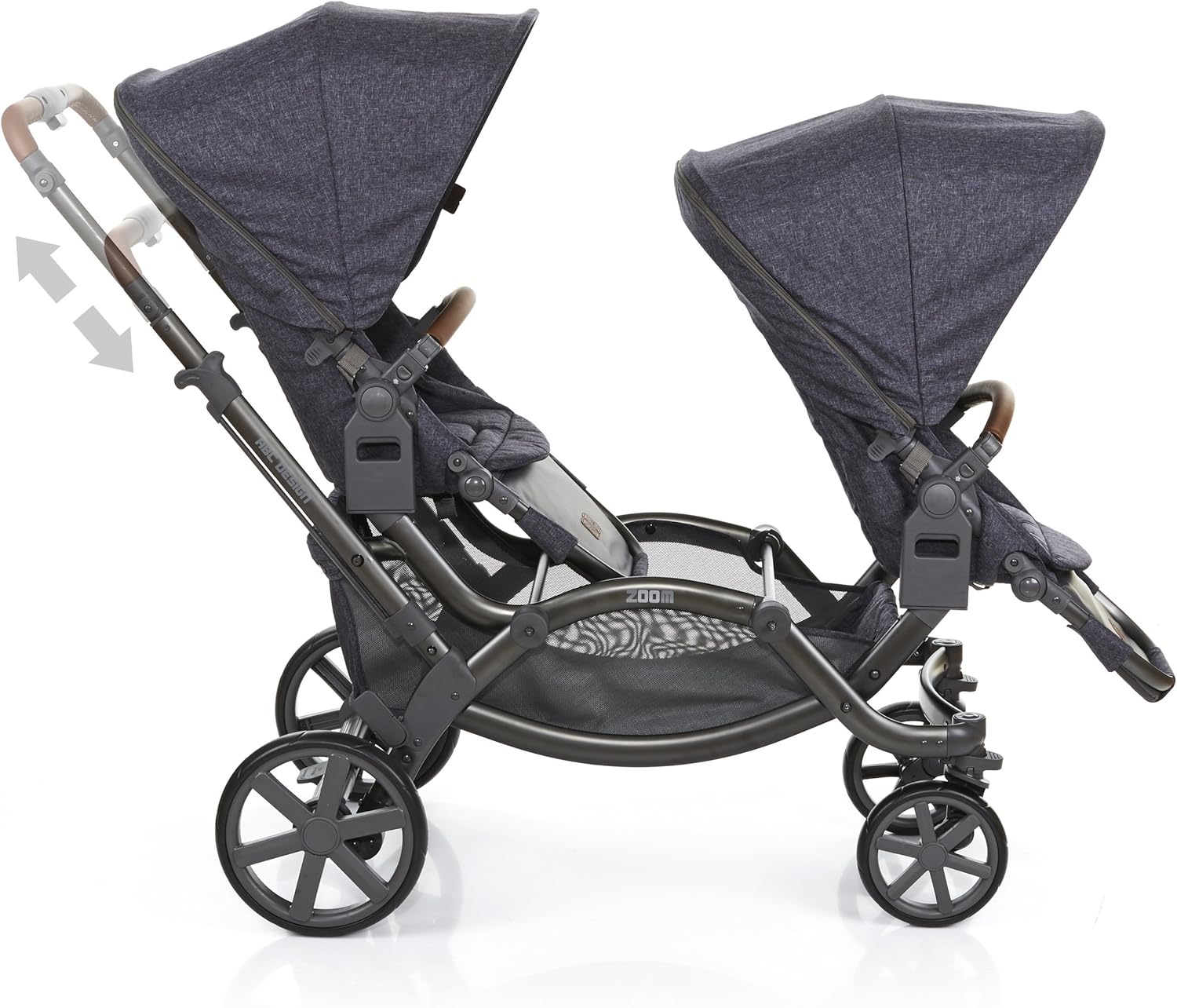 poussette double zoom