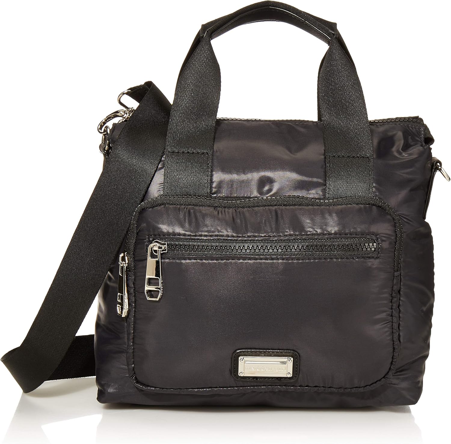 Madden Girl Crossbody with bing Strap, Black Handbags