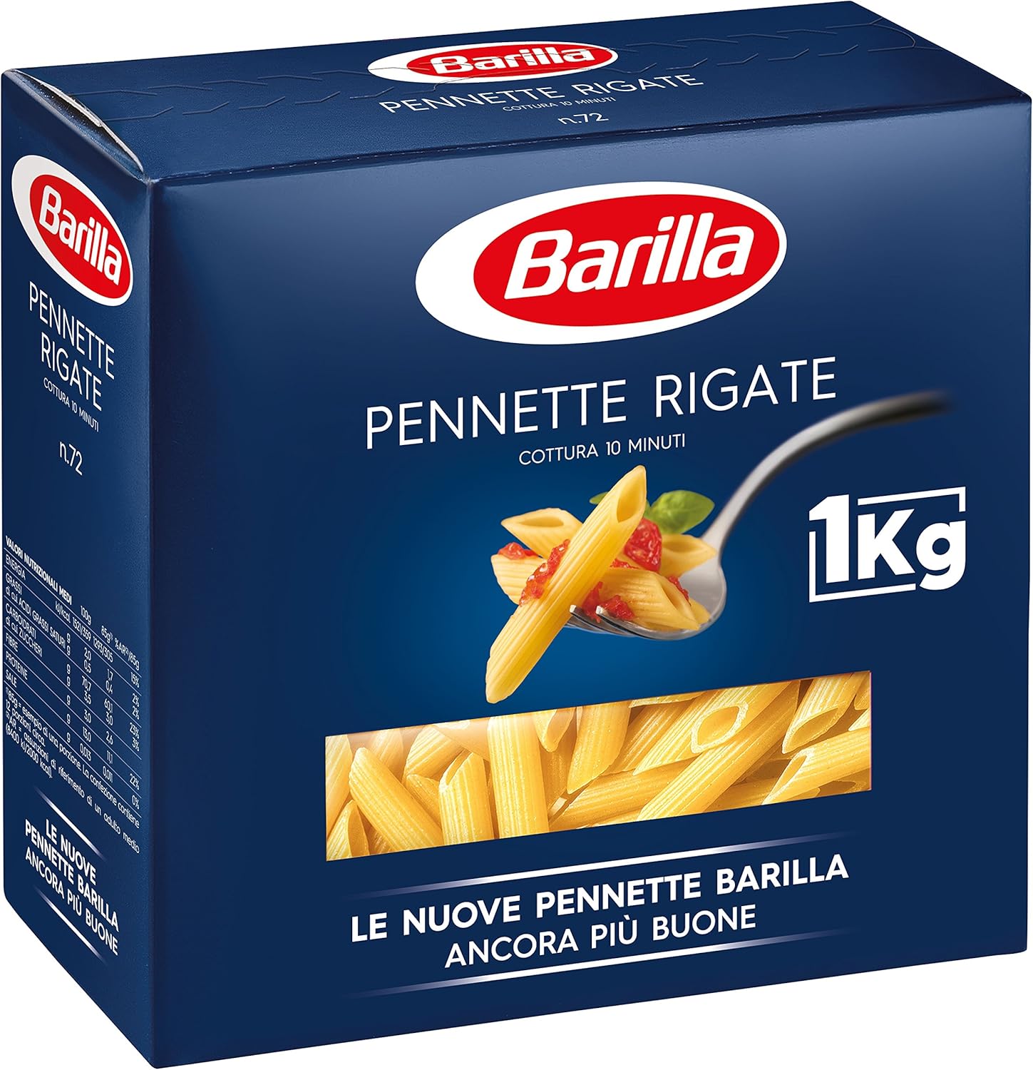 Barilla Rigate 5 pezzi da 1 kg [5 kg] Amazon.it Alimentari e cura della casa