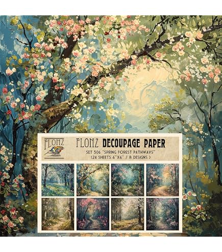 Decoupage-Papier 'Steampunk Dreams' – 24 Blatt, 16x16 Cm, Mit Metallischen Akzenten, Für Bastelarbeiten