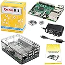 CanaKit Raspberry Pi 3 Kit with Premium Clear Case and 2.5A Power Supply (UL Listed)