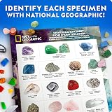 Blue Marble National Geographic Rock Collection Box – 300 Pieces Geology Kit view 6
