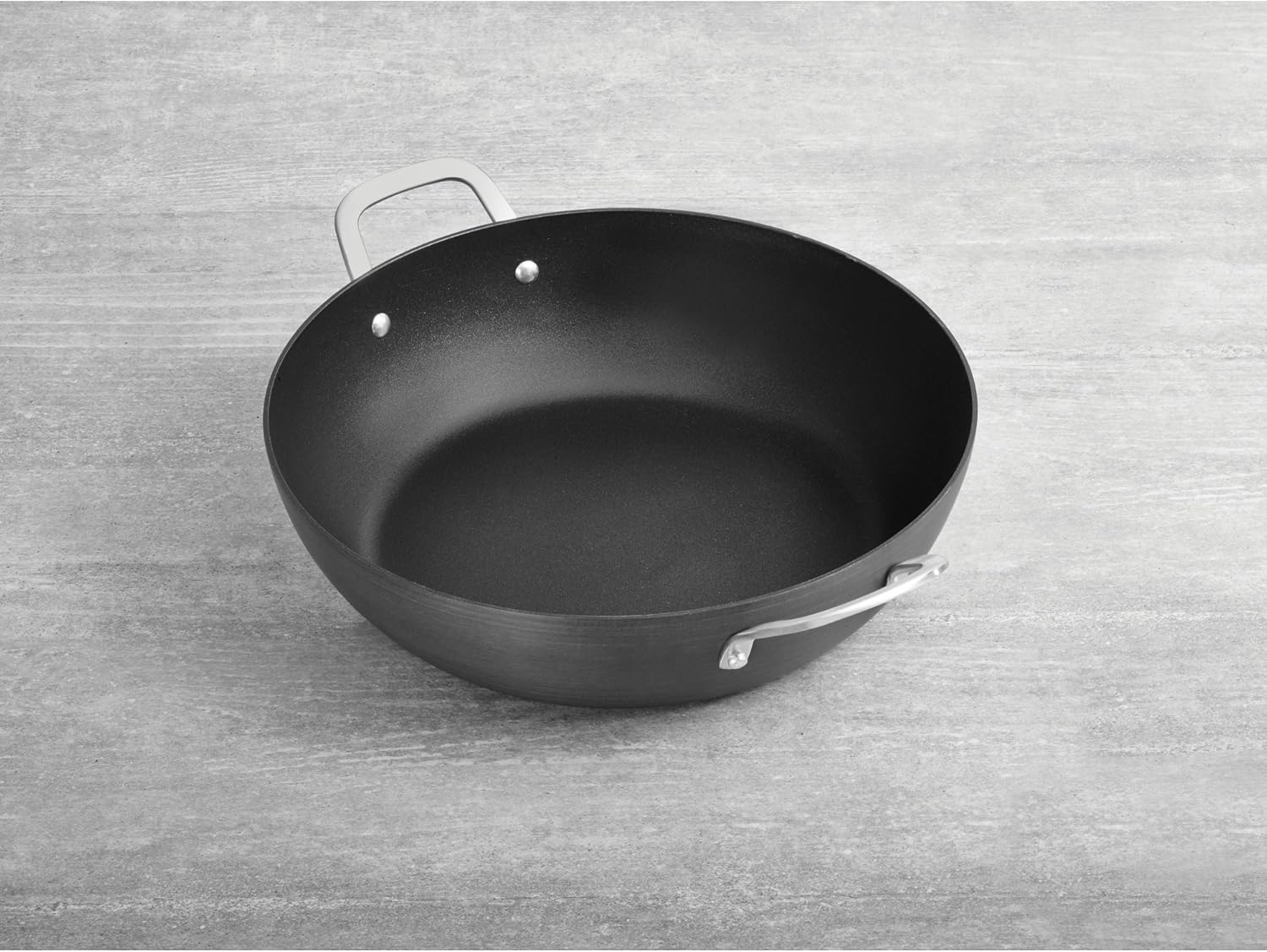 Calphalon 1932442 Classic Nonstick All Purpose Pan with Cover, 12-Inch, Grey: Kitchen & Dining