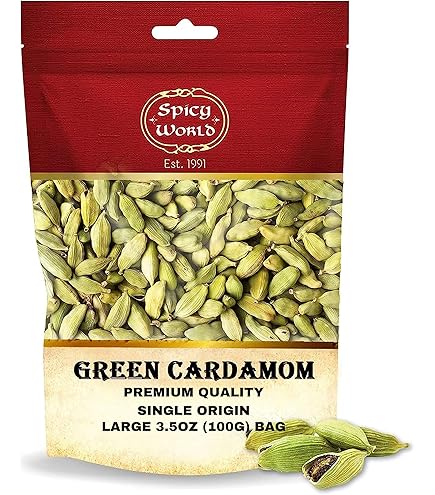 Amazon.com : Cardamom Pods Green (Elachi)7oz- Indian Grocery,spice
