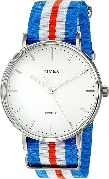 Timex Reloj Unisex Weekender Fairfield 41mm Slip-Thru Correa