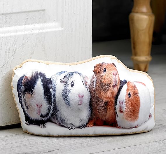 Pet Cushions Guinea Pigs Lovers Gift Quality shaped Door Stop made from beautiful satin and