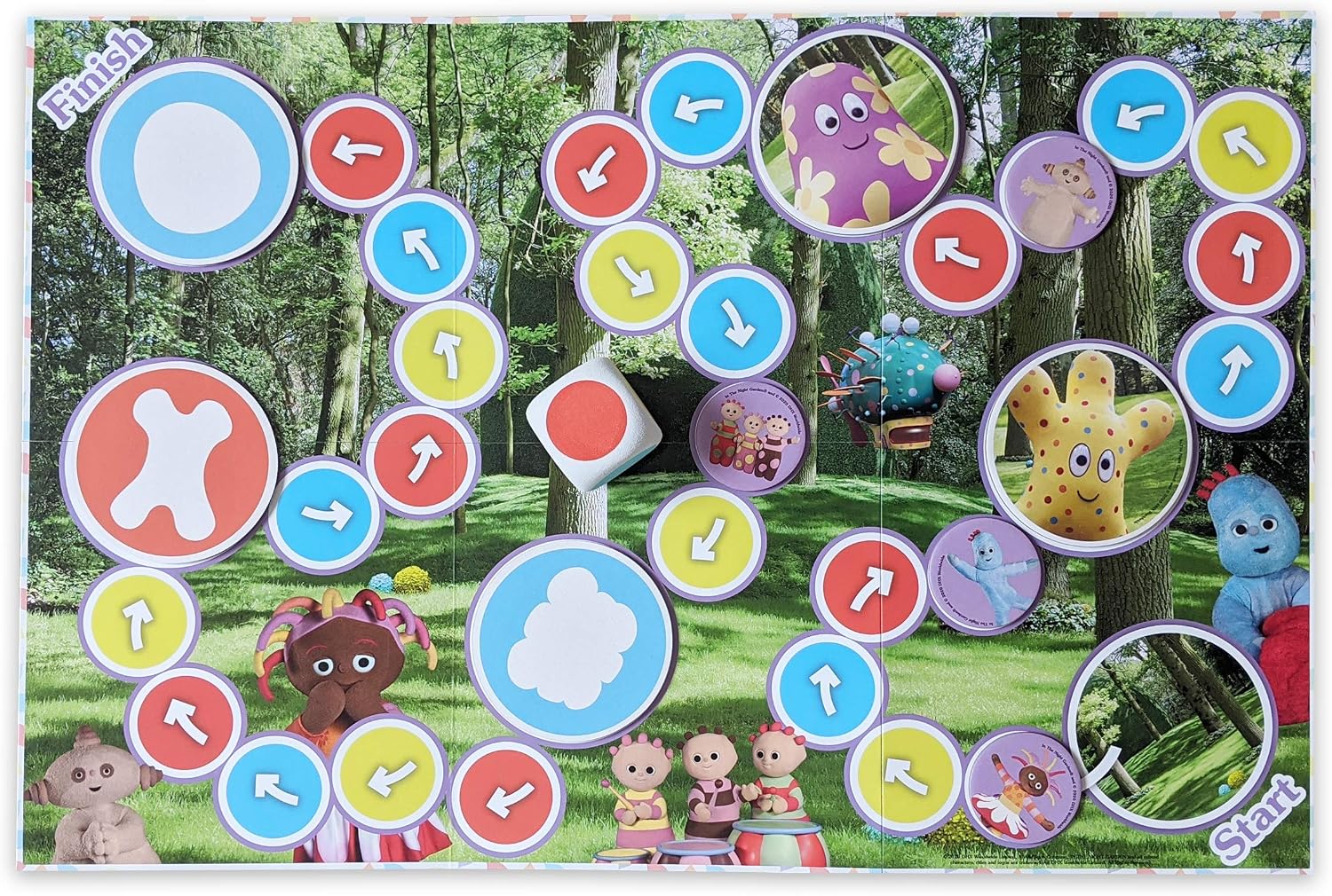 In the Night Garden The Great Garden Adventure Board Game, Multicolor, Large - Image 3