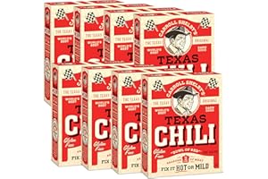 Carroll Shelby's Original Texas Brand Chili Kit 3.65oz Box (Pack of 8)