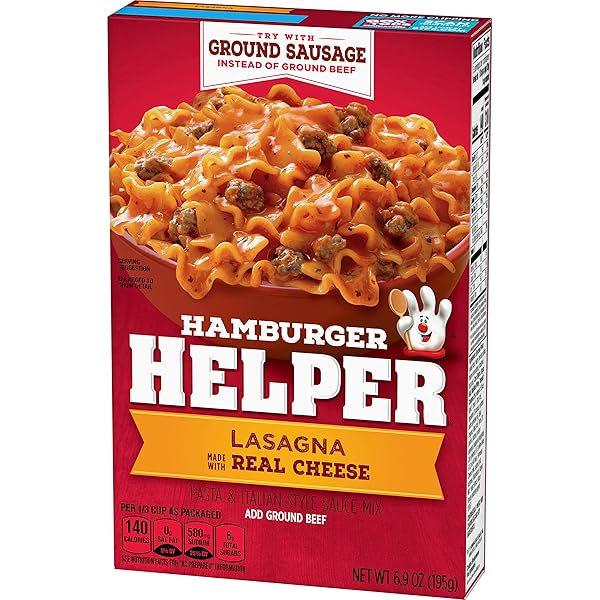 HAMBURGER HELPER LASAGNA, 6.9 OZ