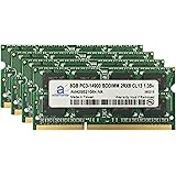 Adamanta 32GB (4x8GB) Apple Memory Upgrade for Late 2015 iMac 27" DDR3L 1867Mhz PC3-14900 SODIMM 2Rx8 CL13 1.35v RAM