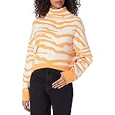 KENDALL + KYLIE Women's Plus Size Turtle Neck Sweater with Slit