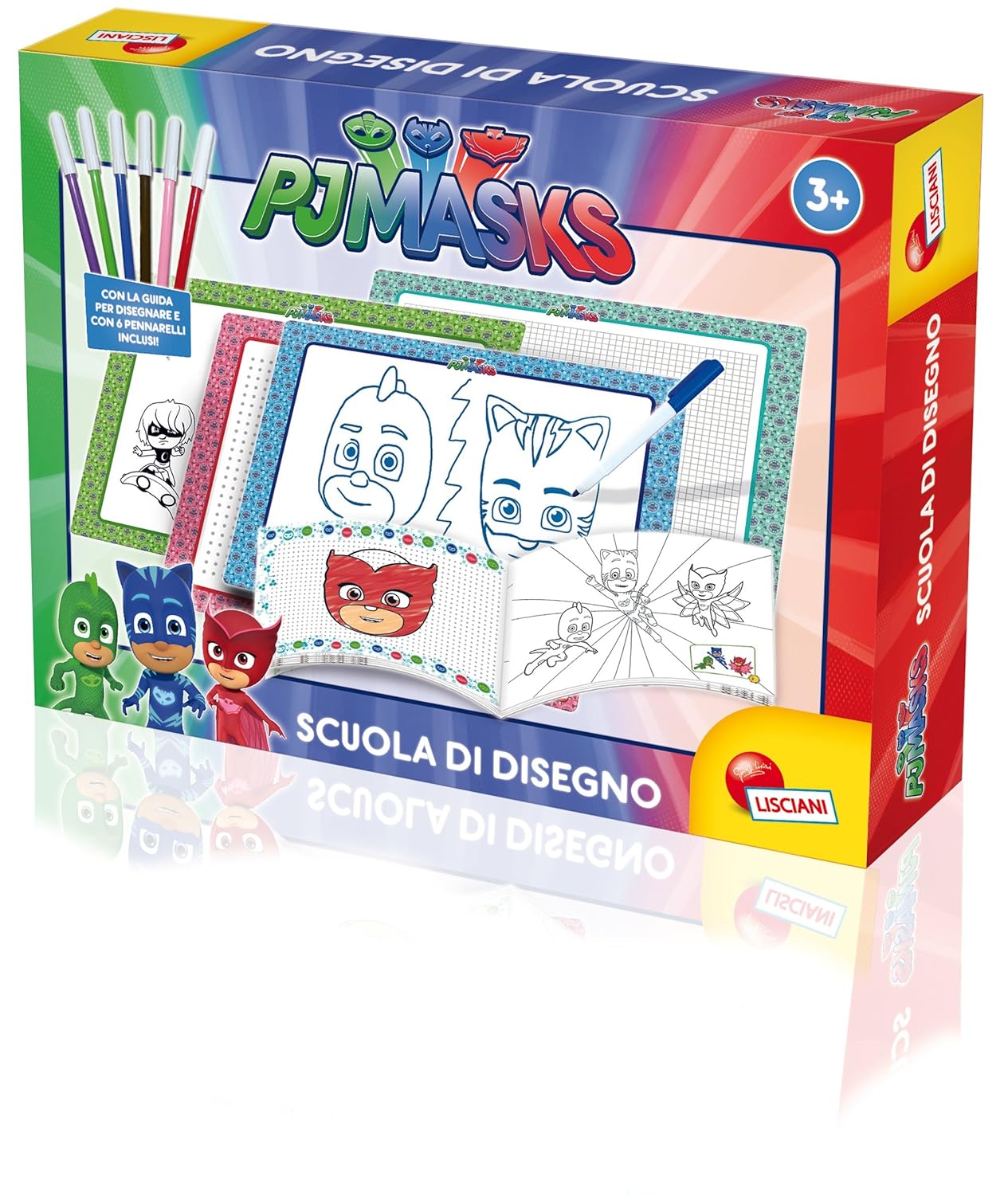 Lisciani Giochi PJ Masks Scuola di Disegno Amazon Giochi e giocattoli