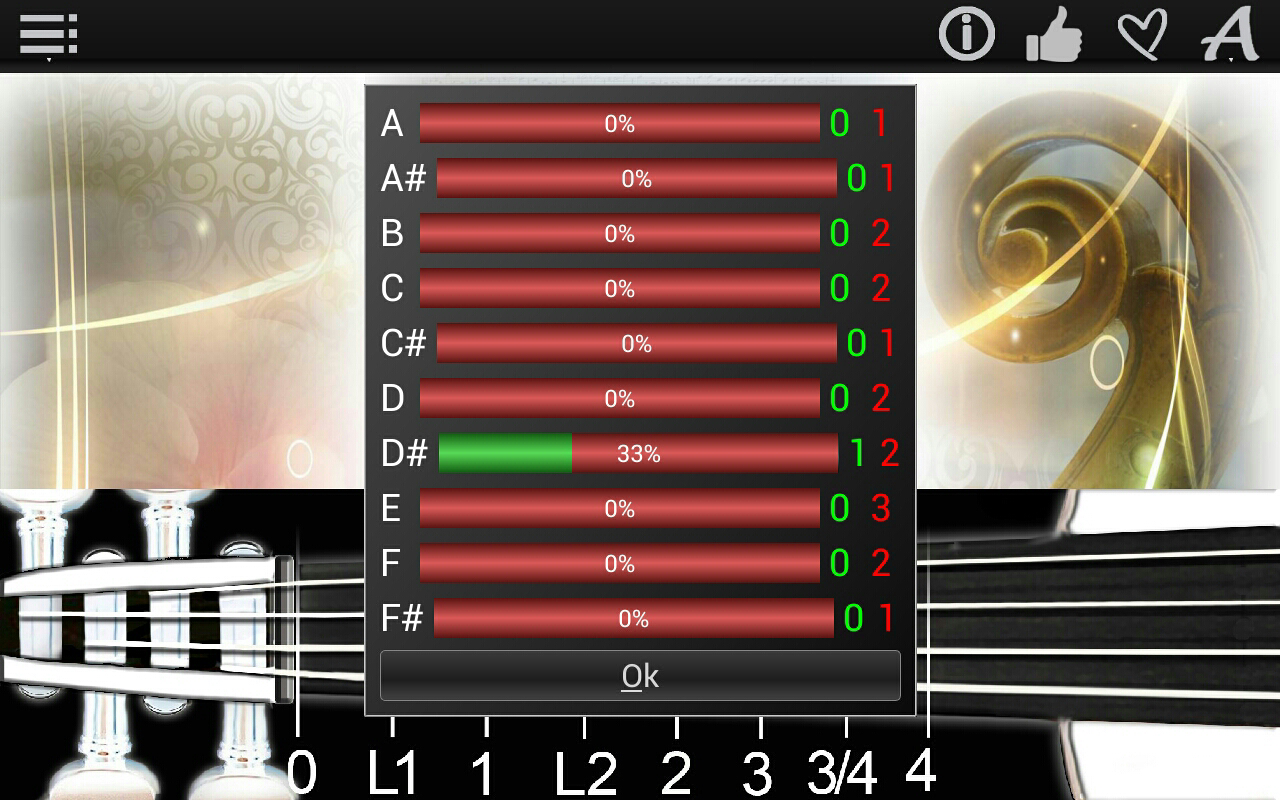 Viola Notes Finder
