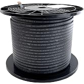 RADIANT SOLUTIONS HeatTapePro Self-Regulating Roof Heat Cable, 1000ft, 240V | Long Term Ice Dam, Roofing, Gutter &amp; Pipe Freeze Protection - 12 MM, 8 Watts Per Foot