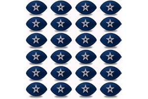 Franklin Sports NFL Team Stress Balls - Bulk NFL Football Party 24 Pack - Squishy Stress Ball for Adults & Kids - 83MM - NFL Logo & Color