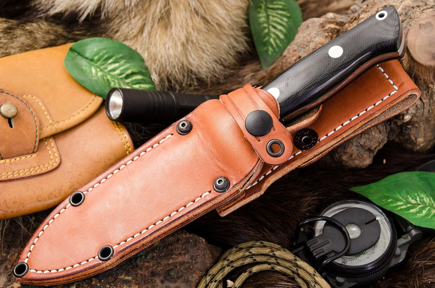 Amazon Barkriver バークリバー ブラボー1 Cpm 154 ブラックキャンバスマイカルタ ランプレス バークリバー シースナイフ