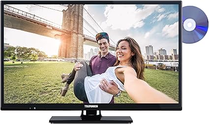 Telefunken Xh24a101d 61 Cm 24 Zoll Fernseher Hd Ready Triple Tuner Dvd Player Schwarz Amazon De Heimkino Tv Video