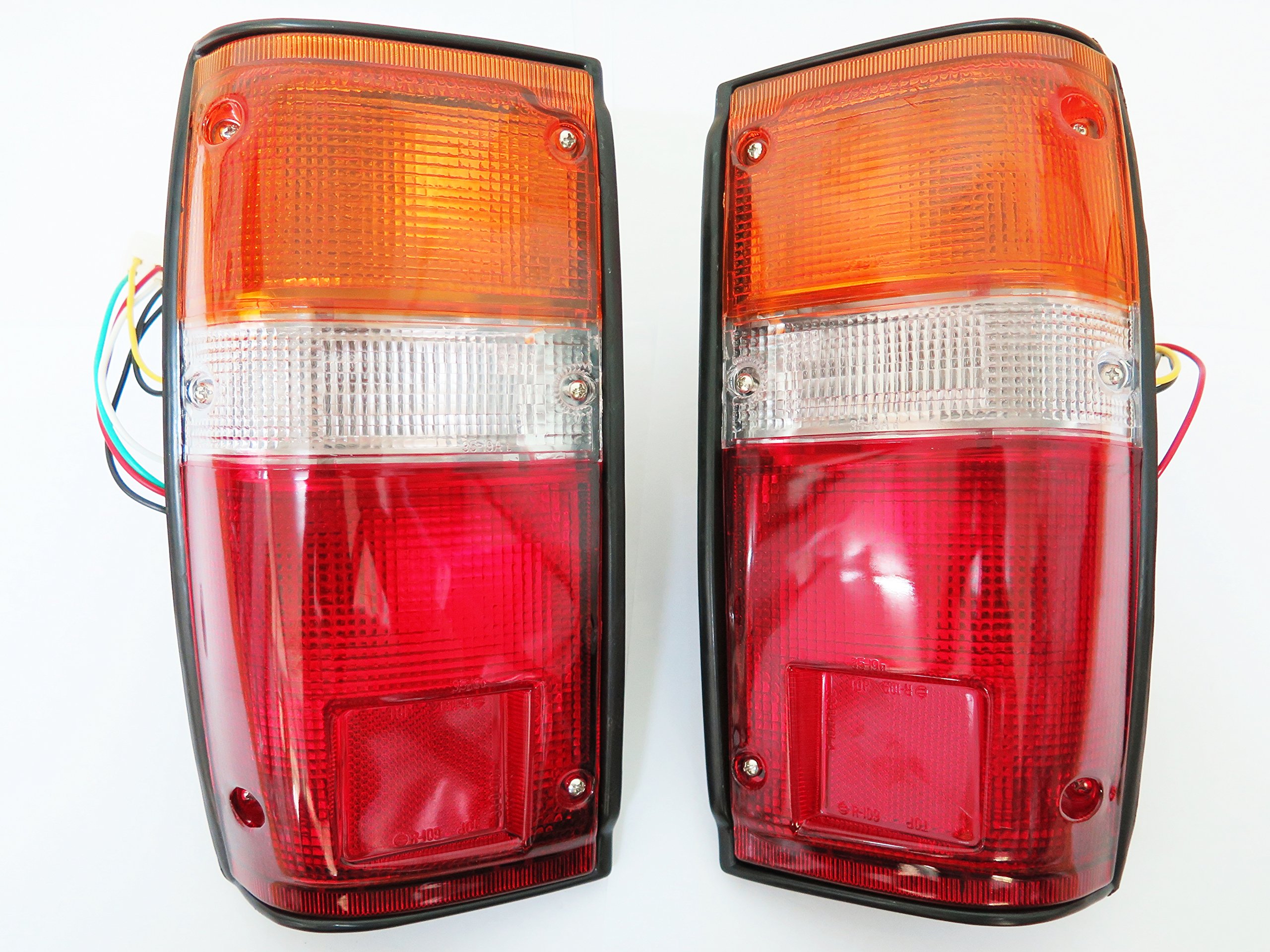 Rear Tail Lights Lamp Pair for Toyota Hilux Pickup Truck Ln50 Ln65 Mk2 1984-1988 85 86 87