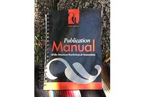 Publication Manual of the American Psychological Association (Fifth Edition)