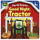 John Deere Kids Good Night Tractor on the Farm: Deluxe Lift-a-Flap &amp; Pop-Up Surprise Board Book, Ages 2-6