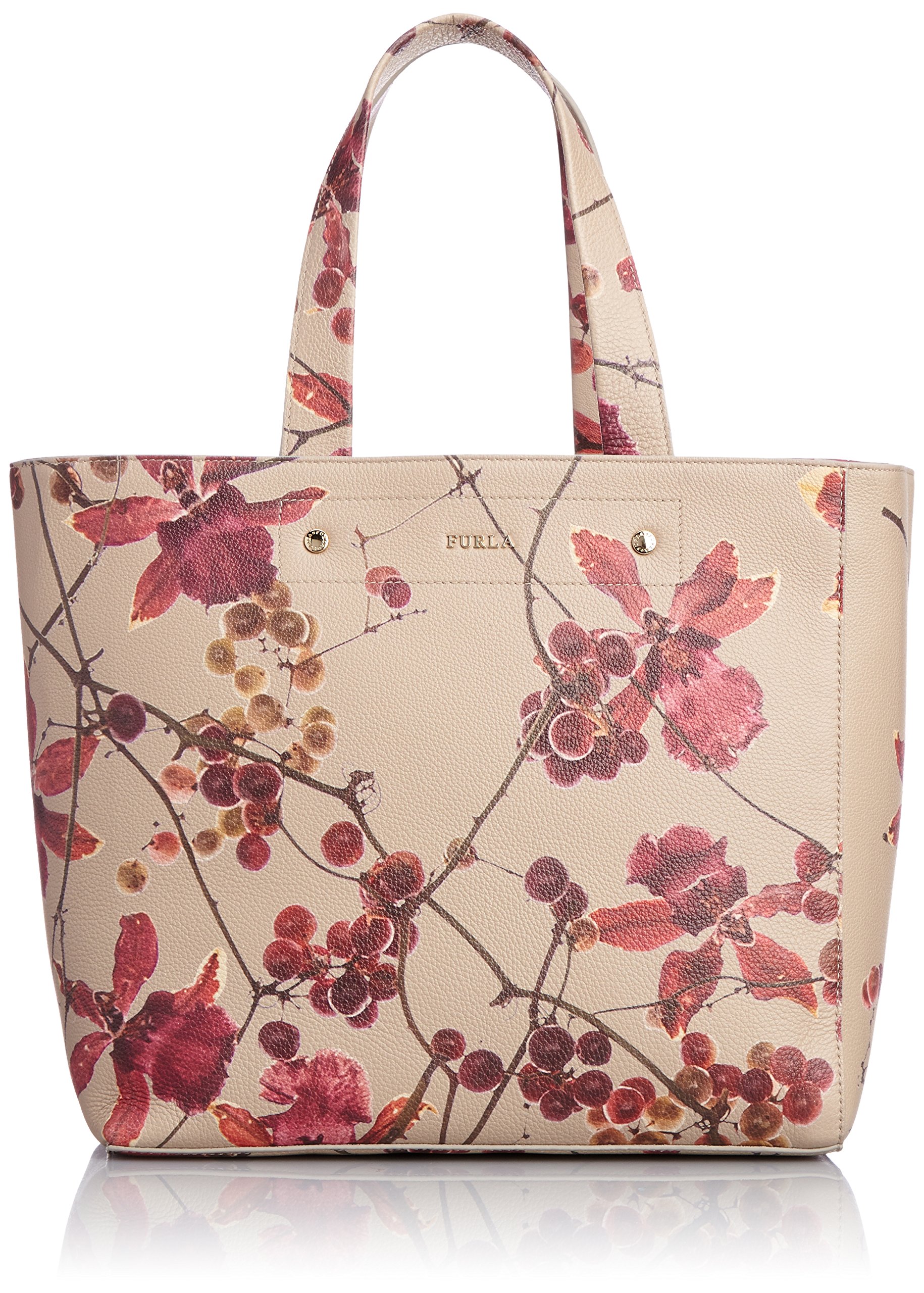 Furla Women's Musa Medium Tote with Floral Print Buy Online in United Arab Emirates at