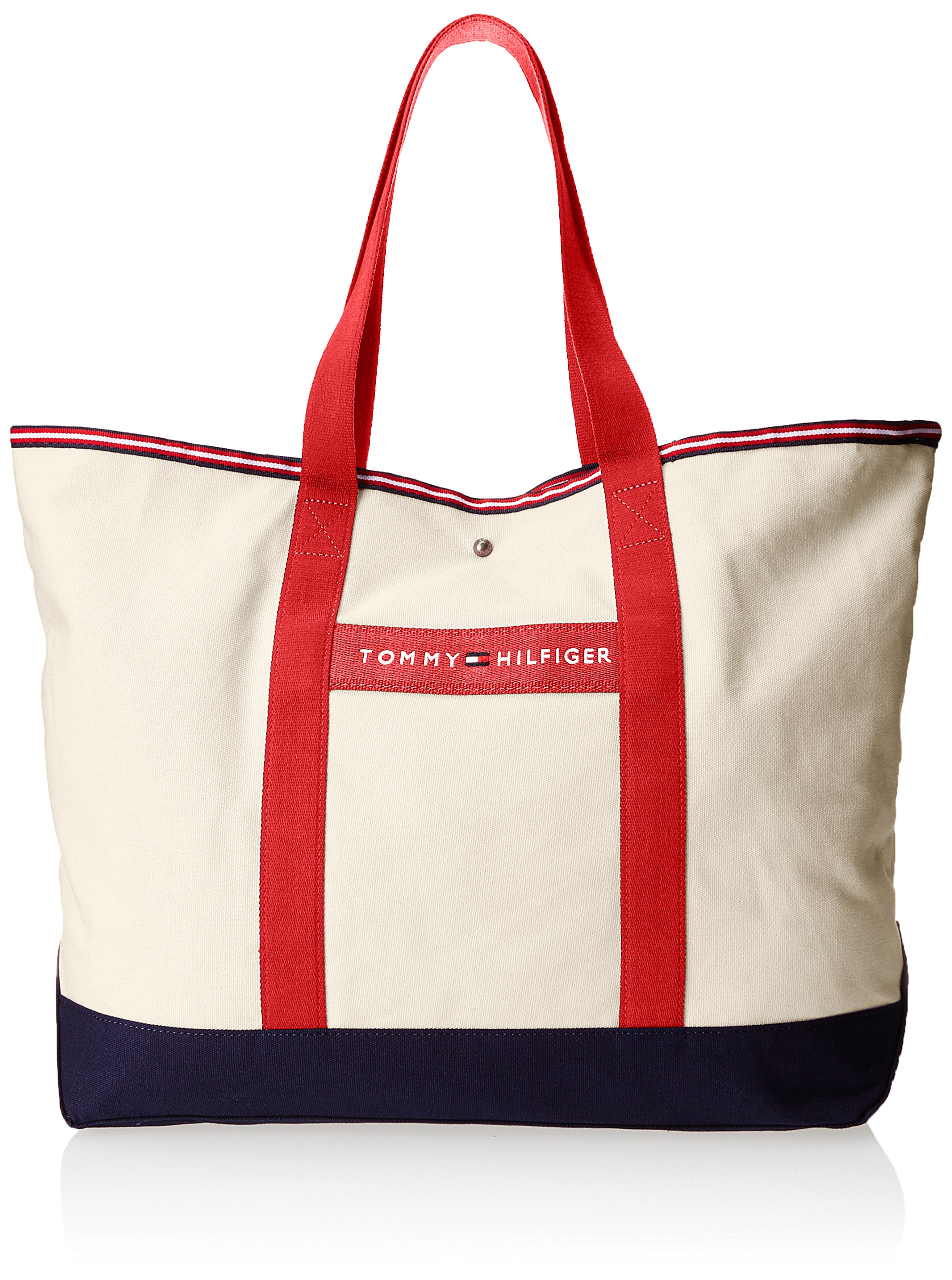 tommy hilfiger canvas tote