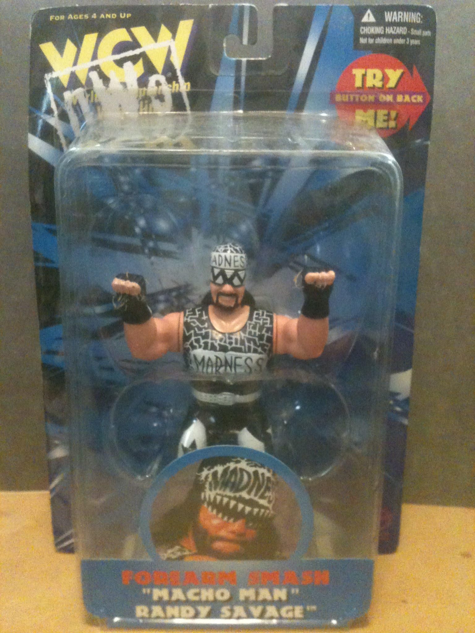 Toymakers WCW NWO Forearm Smash Randy Savage