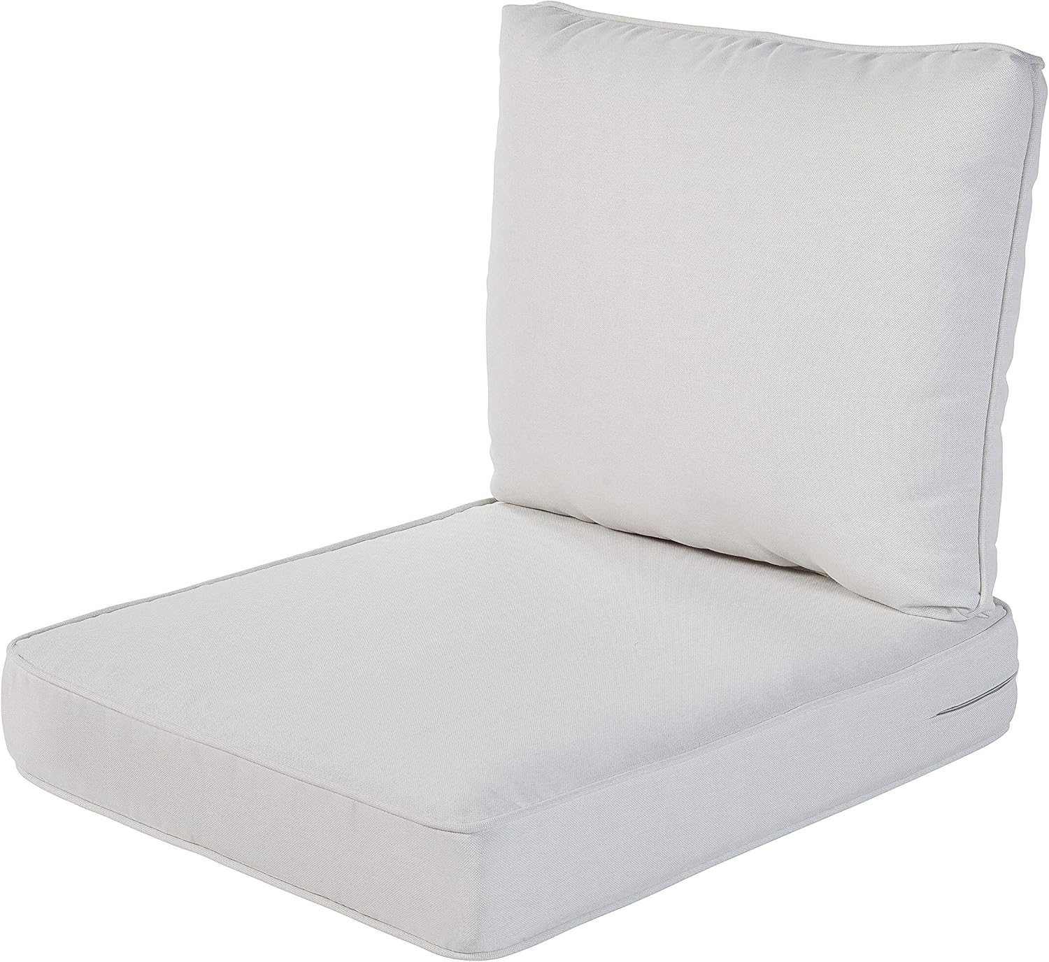 Quality Outdoor Living 29-LN02SB All-Weather Deep Seating Chair Cushion, 23 x 26, Linen