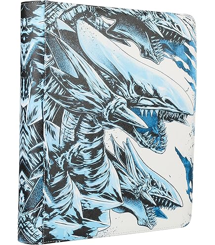 Amazon.com: Trading Card binder for Y-G-O Cards- 990 Pockets Card Album  with Sleeves Compatible with TCG Cards, TCG Cards Or Other Standard Size Cards  Holder-Dragon : Office Products