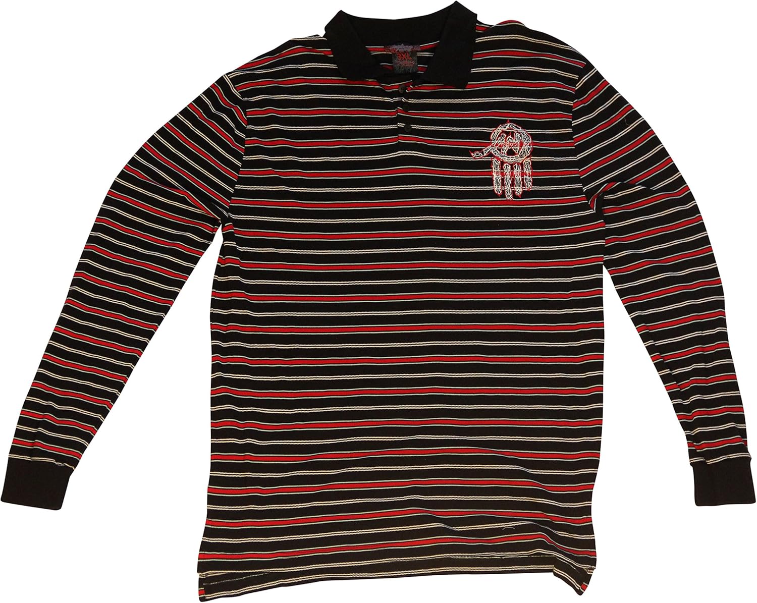 Amazon.com: Miskeen Originals Men's Stripe Pique Polo Sweater 3X-Large Red-Black: Clothing