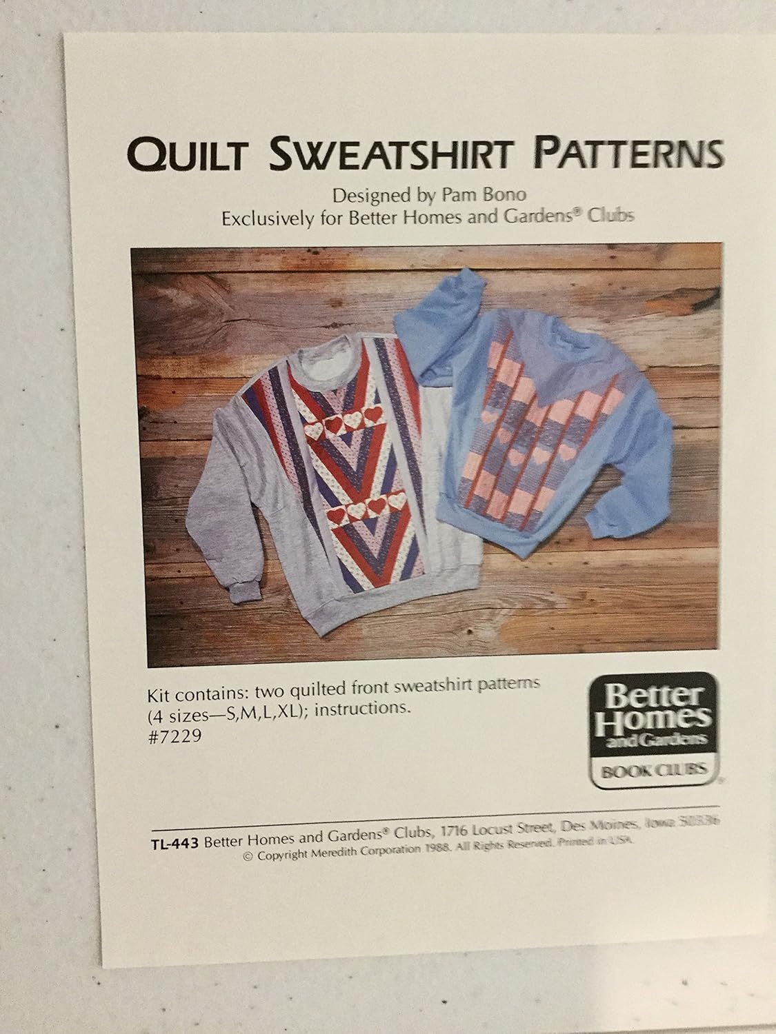 Amazon.com: Quilt Sweatshirt Patterns: Arts, Crafts & Sewing