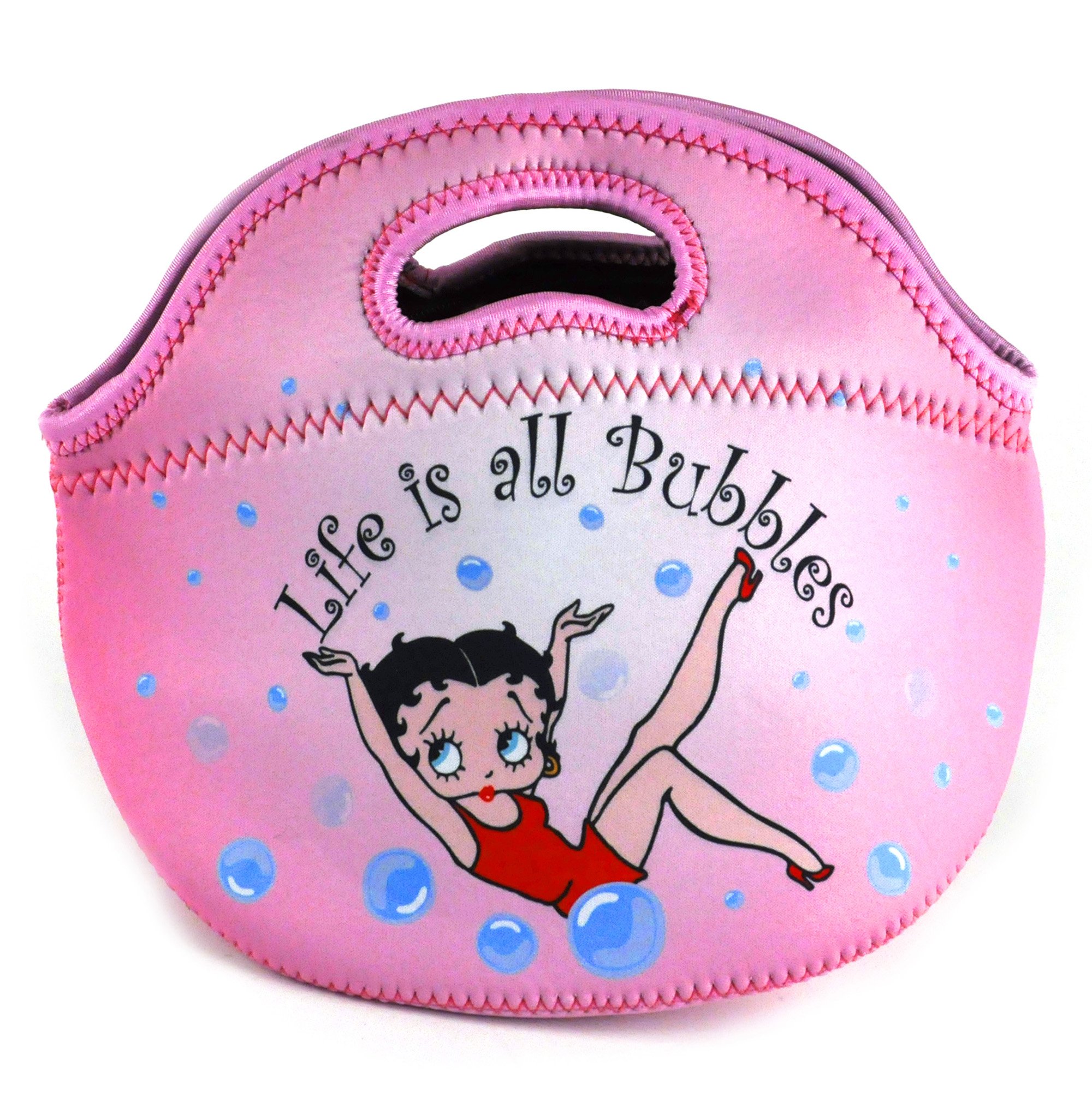 Betty Boop Neoprene Bag - Life is all bubbles