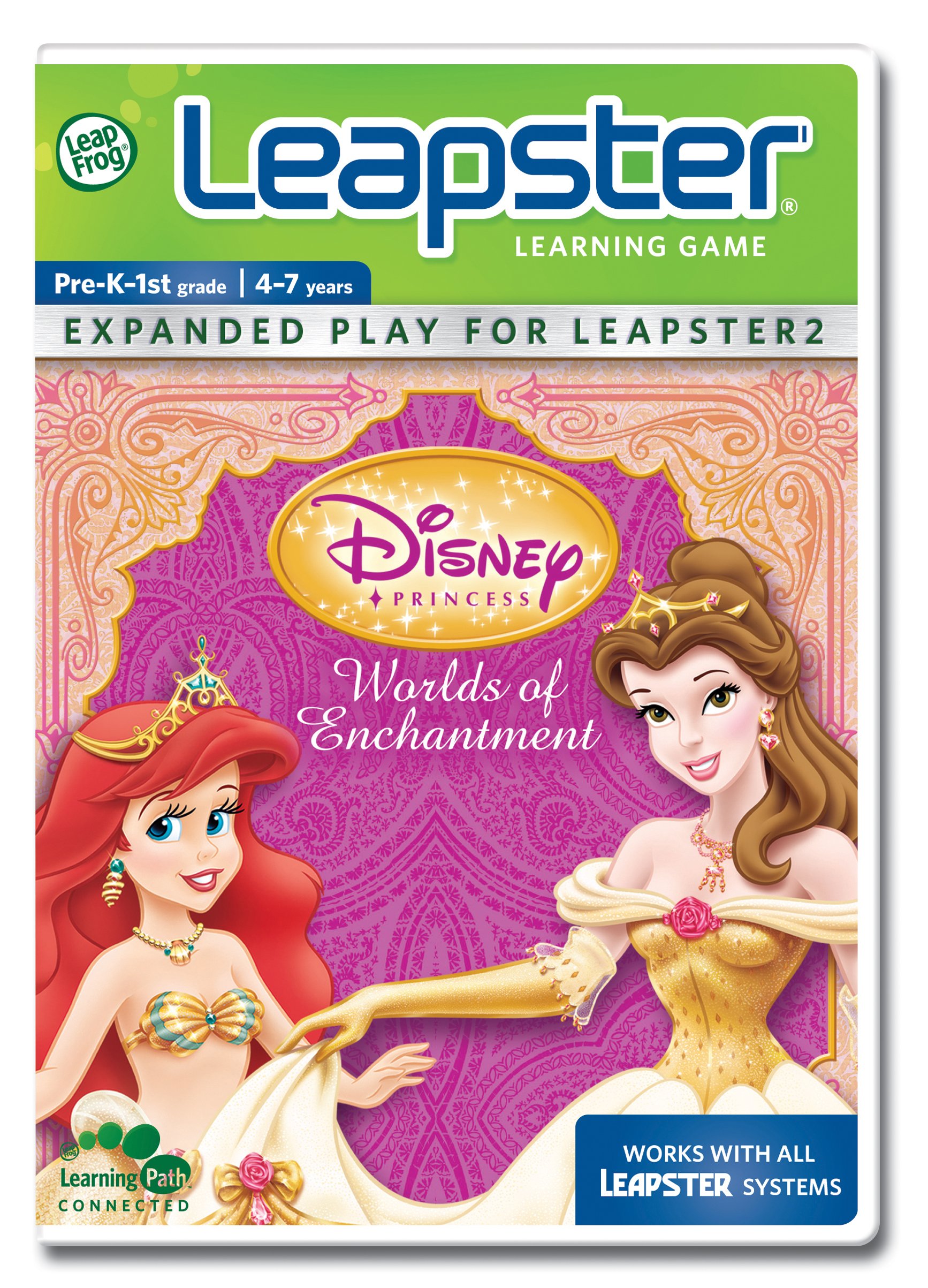 LeapFrog Leapster Game: Disney Princess Worlds of Enchantment