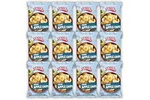 Seneca Sour Apple Chips | Made from Fresh Apples | 100% Granny Smith Apples | Yakima Valley Orchards of Washington | Crisped Apple Perfection | Foil-Freshness bag | 2.5 ounce (Pack of 12)