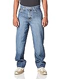 Cinch Men's Black Label Loose-Fit Jean, Stone