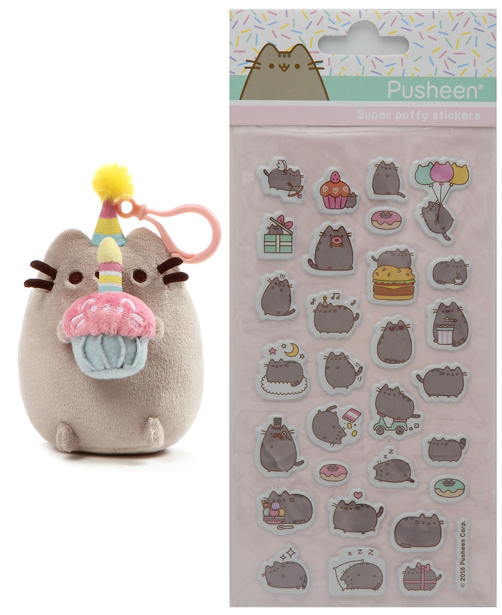 pusheen cupcake plush