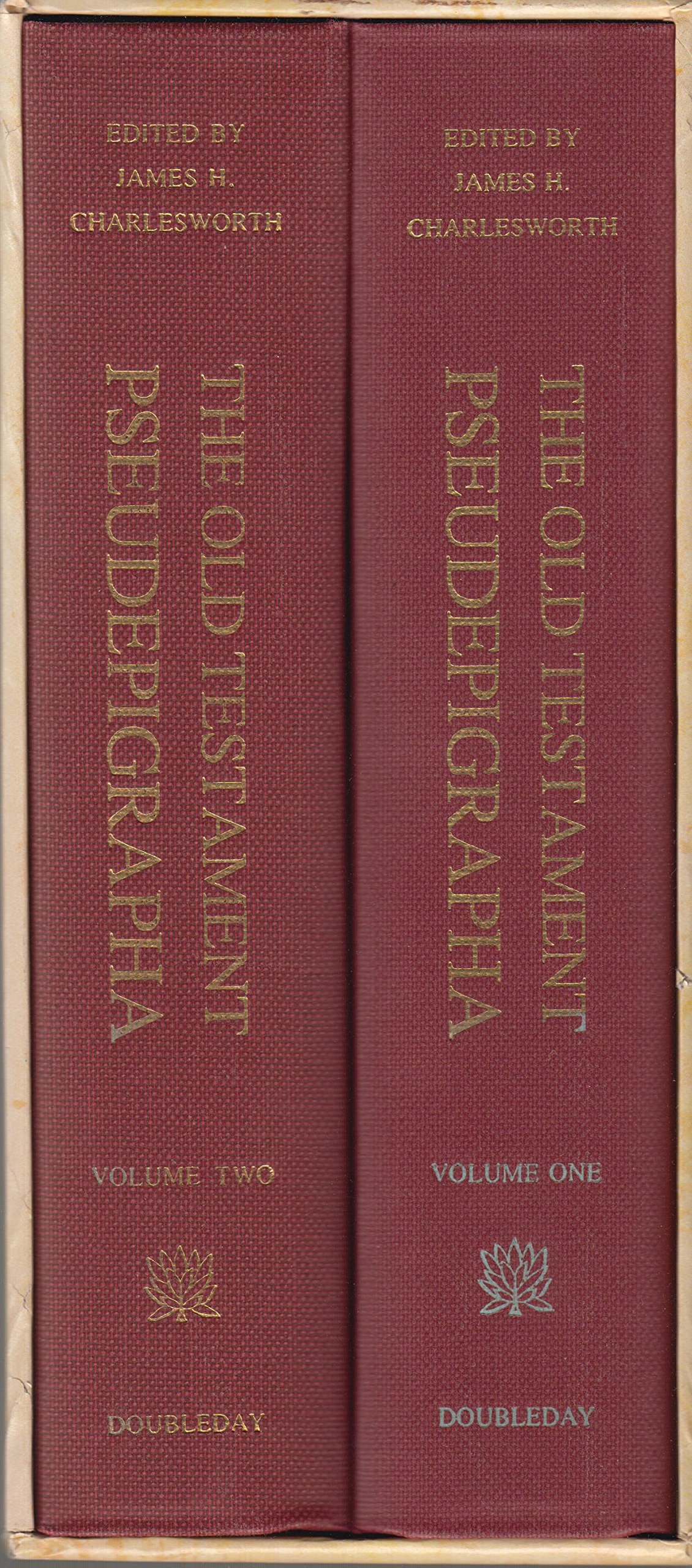 Old Testament Pseudepigrapha Charlesworth James H 9780385194914 Amazon Com Books