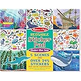 Melissa & Doug Reusable Sticker Activity Pad - Under The Sea