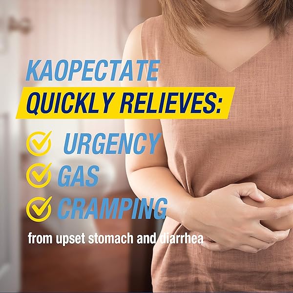 KAOPECTATE SOFT CHEWS, BISMUTH SUBSALICYLATE, ANTI-DIARRHEAL AND UPSET STOMACH RELIEVER – 24 COUNT