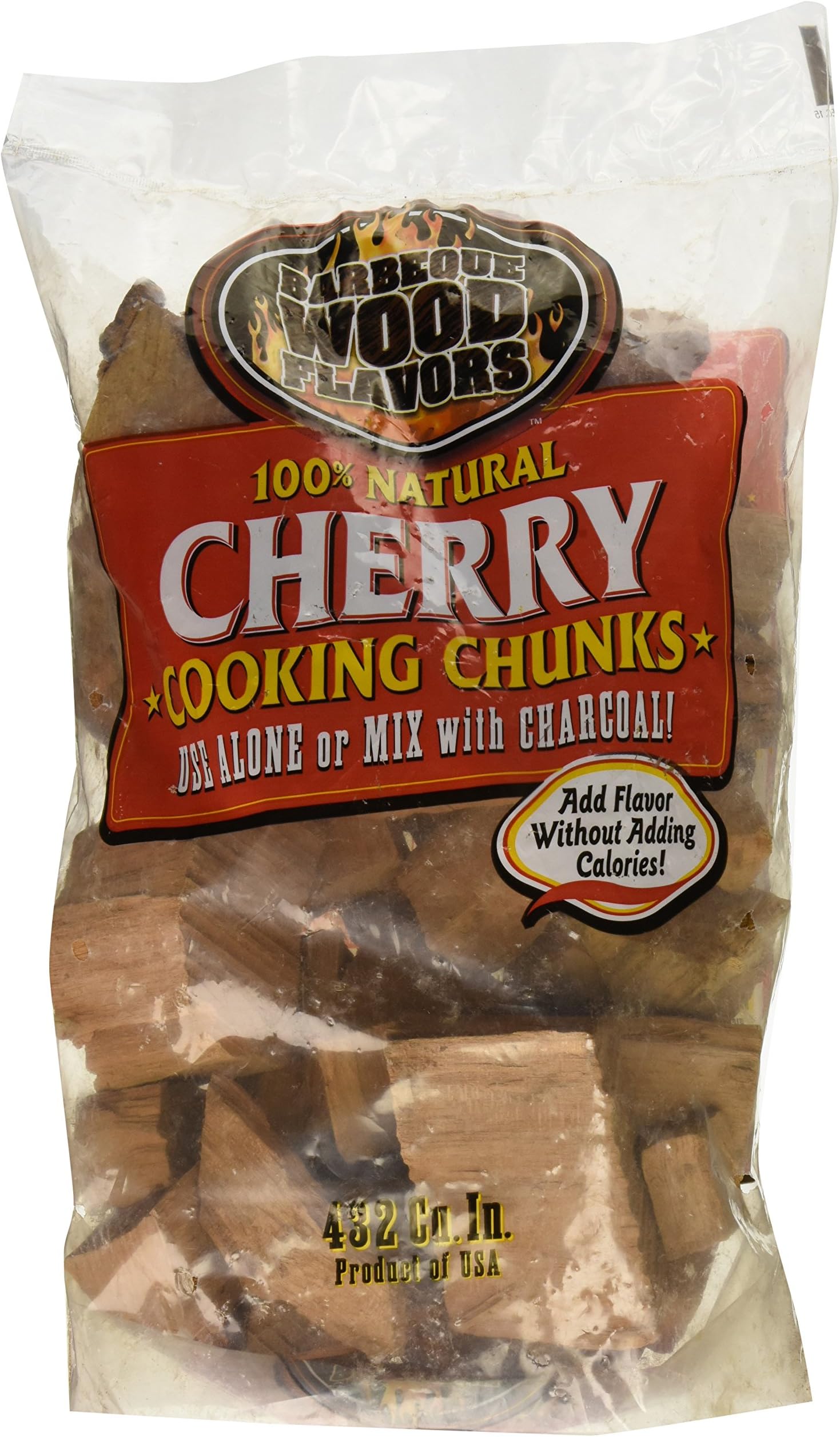 BWF Enterprises 10180 Barbeque Wood Chunks, 6 lb, Cherry