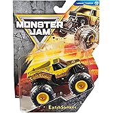 Monster Jam, Official Earth Shaker Monster Truck, Die-Cast Vehicle, 1:64 Scale, Kids Toys for Boys Ages 3 and up