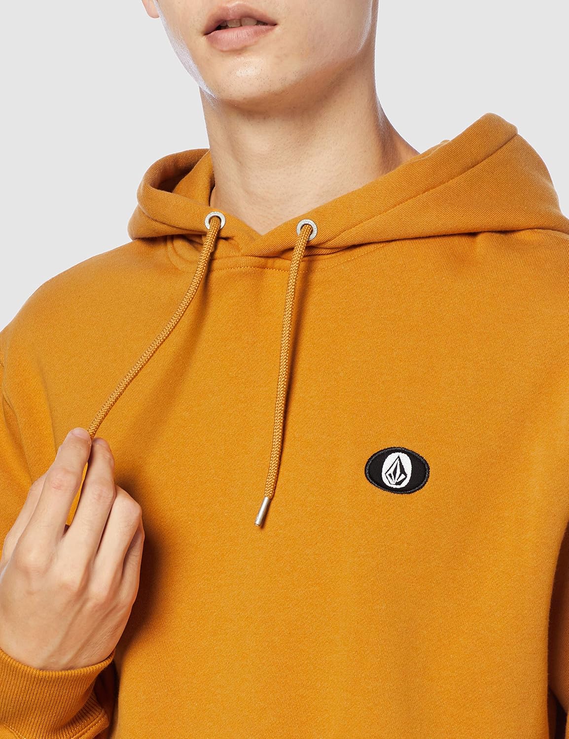 Volcom Men's Single Stone Pullover Hooded Fleece Sweatshirt: Clothing