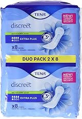 TENA Lady Extra Plus Towels Duo Pack 3 x 16 Count 48 Towels Multipack