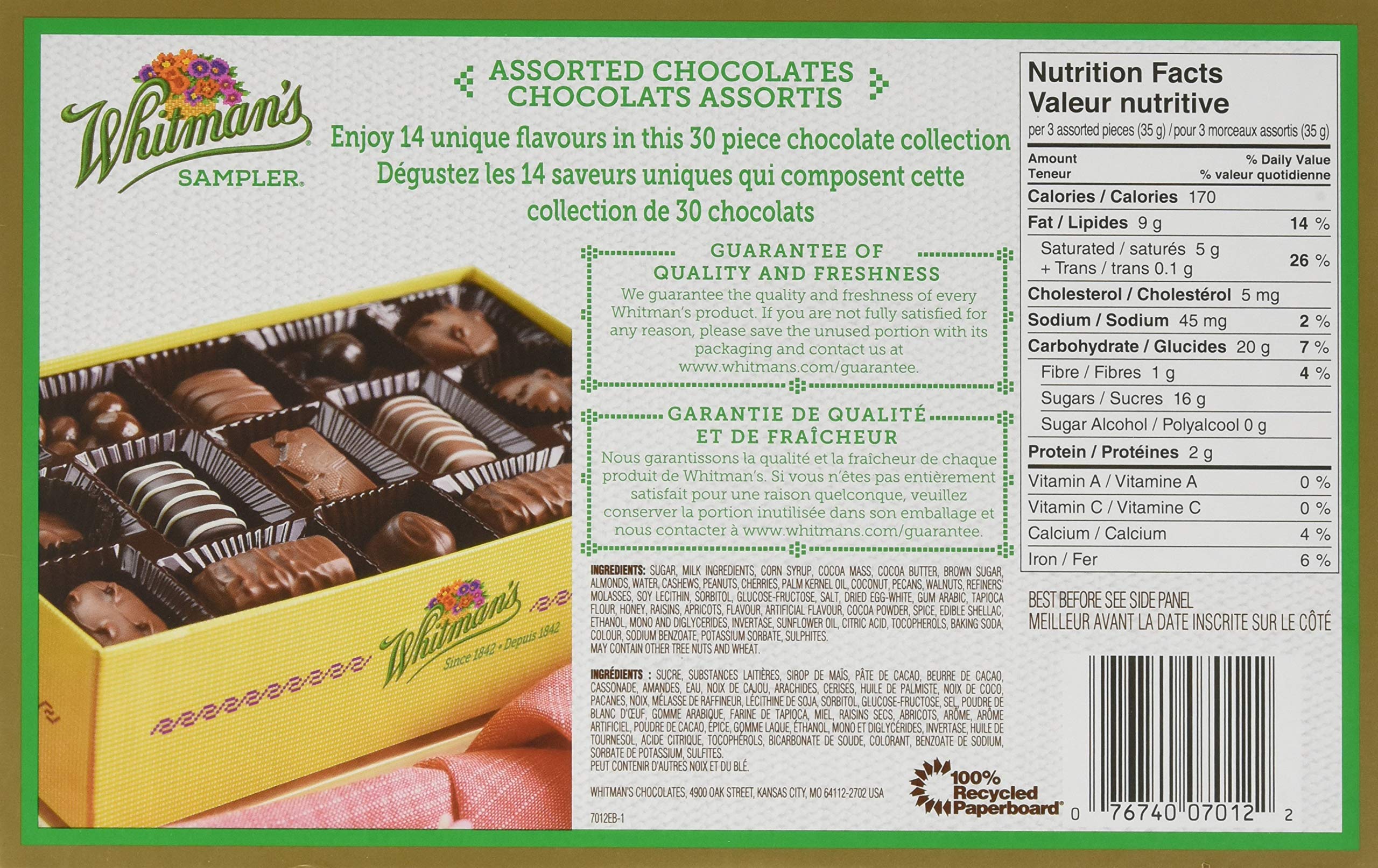 Whitman sampler assorted chocolates 12 oz on galleon philippines