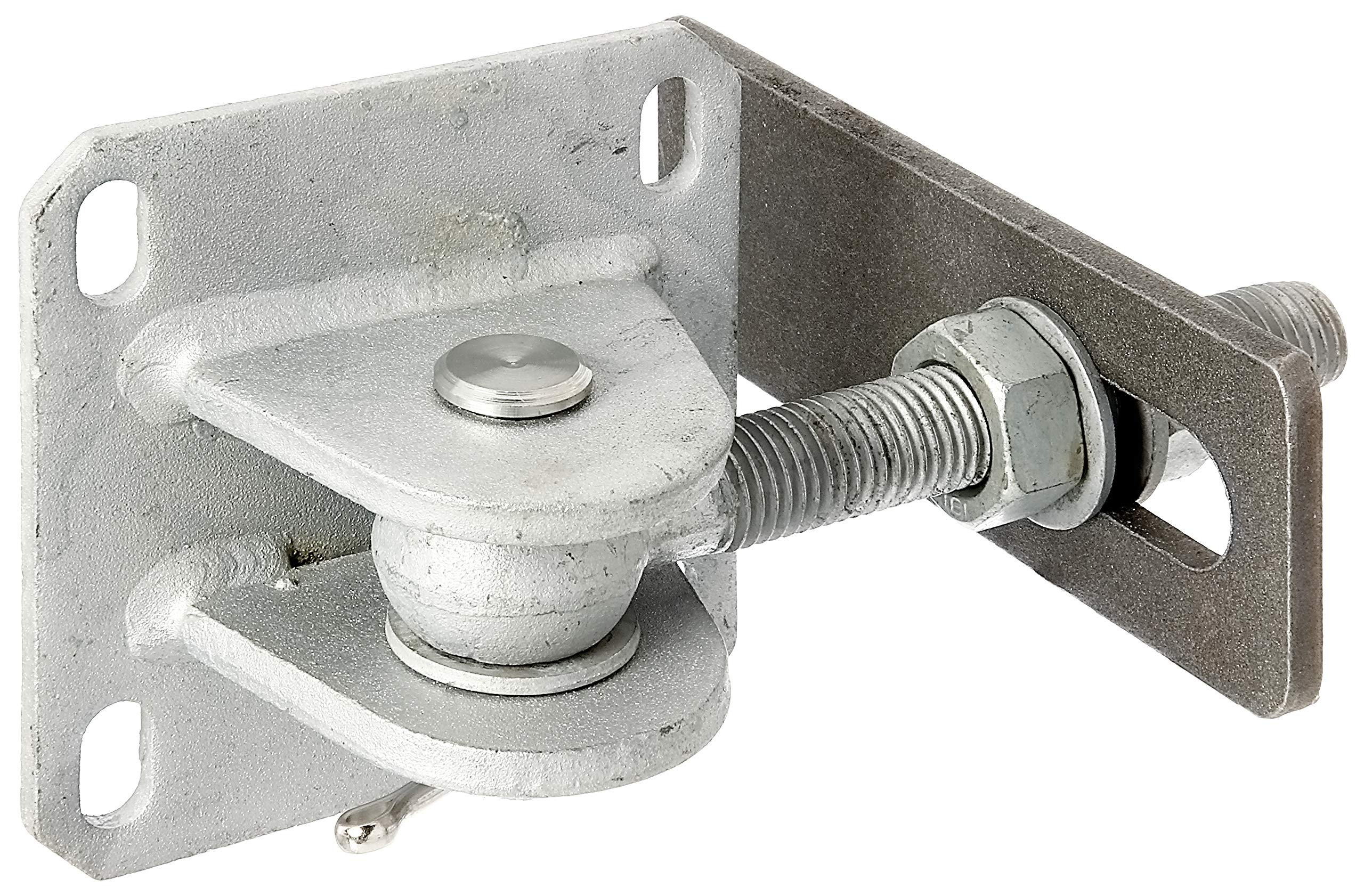 Gah-Alberts 418656 Door Hinge with Screw-On Plate Three-Level Adjustment M20 Thread